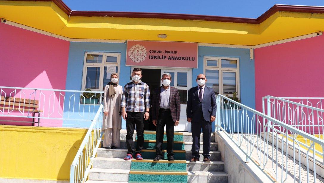 İl Milli Eğitim Müdürü Sayın Yakup SARI, İskilip' te Okullarımızı Ziyaret Ederek İncelemelerde Bulundu