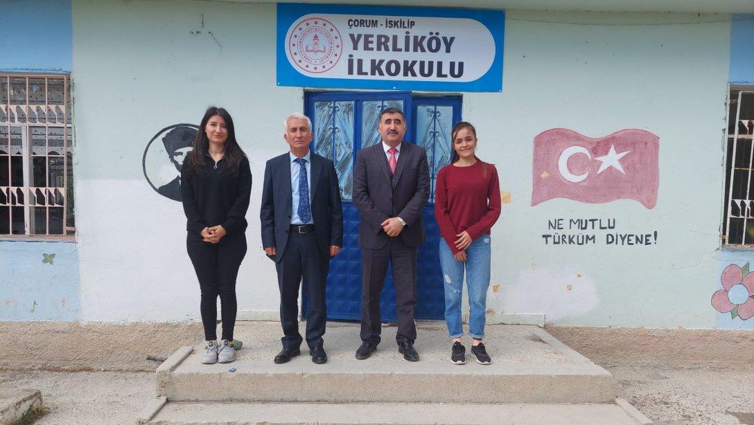 İlçe Milli Eğitim Müdürümüz Murat ECER  okul  ziyaretlerinde bulundu.