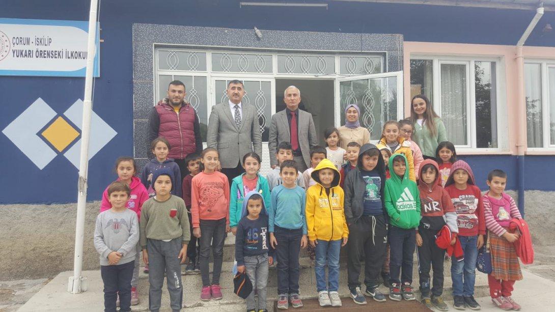 İlçe Milli Eğitim Müdürümüz Murat ECER okul ziyaretinde bulundu.